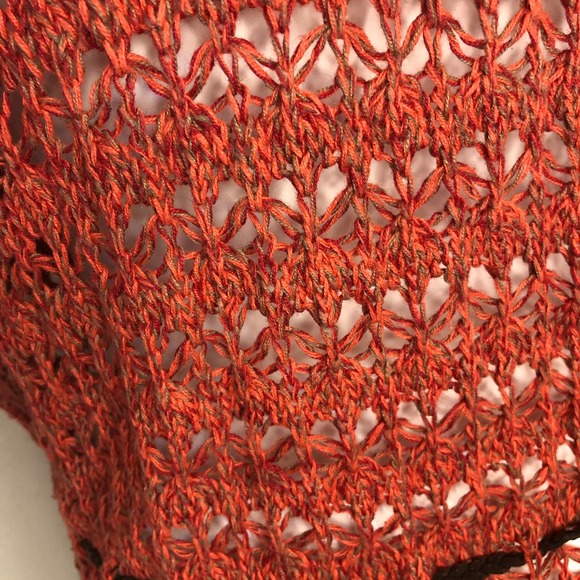 St Johns Bay Overlay Sweater w/Belt Size XL - Picture 6 of 10